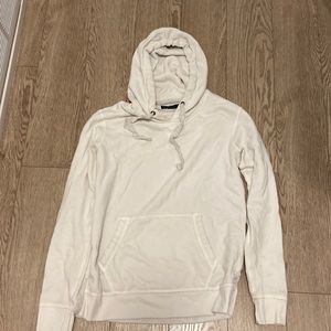 Abercrombie & Fitch white hoodie in XS